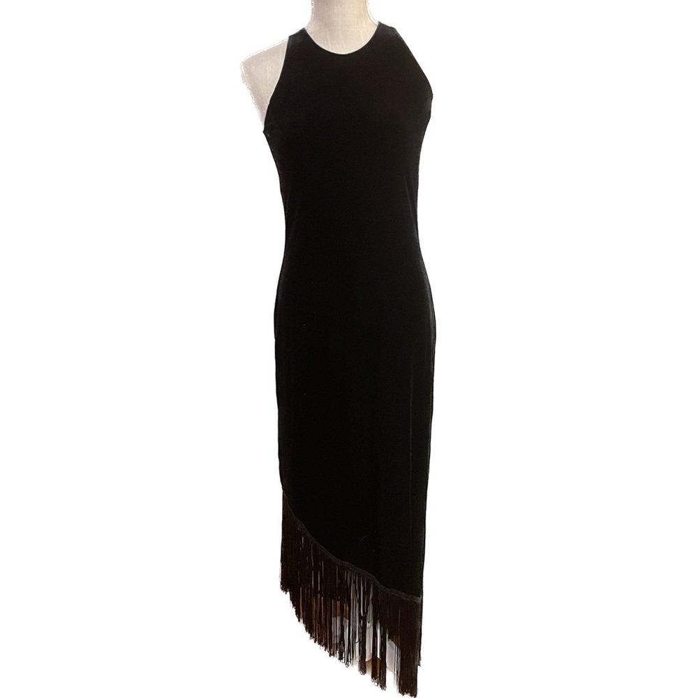 Muse Black Velvet Dress